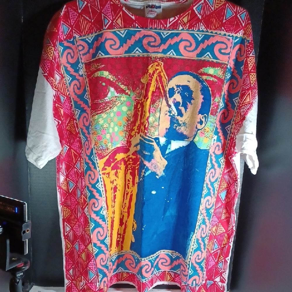 Jerzees Multicolor Graphic Men's Shirt